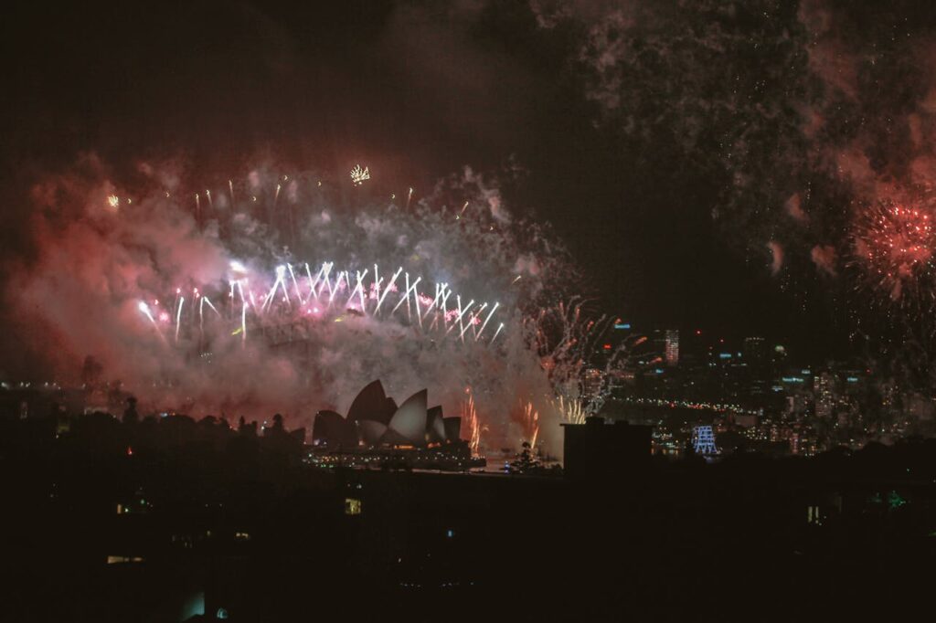 3. Szilveszteri tűzijáték – Sydney, Ausztrália 