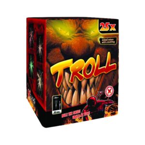 Troll tűzijáték telep, 25 lövéses
