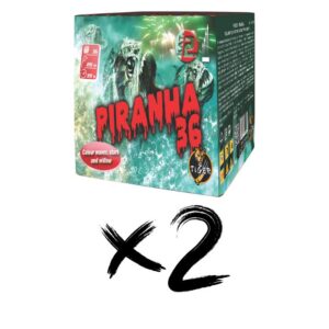 Piranha tűzijáték telep 36 lövés 20mm - 2 db