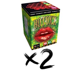 Botoxx tűzijáték telep 19 lövés 30 mm - 2 db