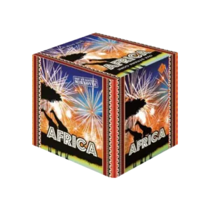 Africa tűzijáték telep 25 mm-es, 49 lövéses F2