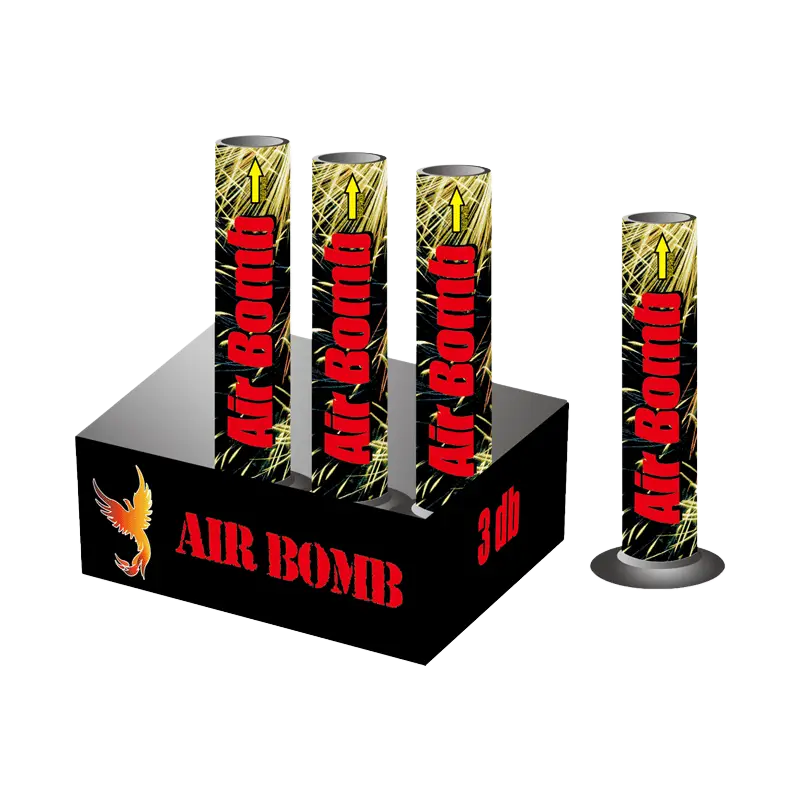 Air Bomb kicsi csőbomba 20 mm-es, F2, 3 darabos csomag