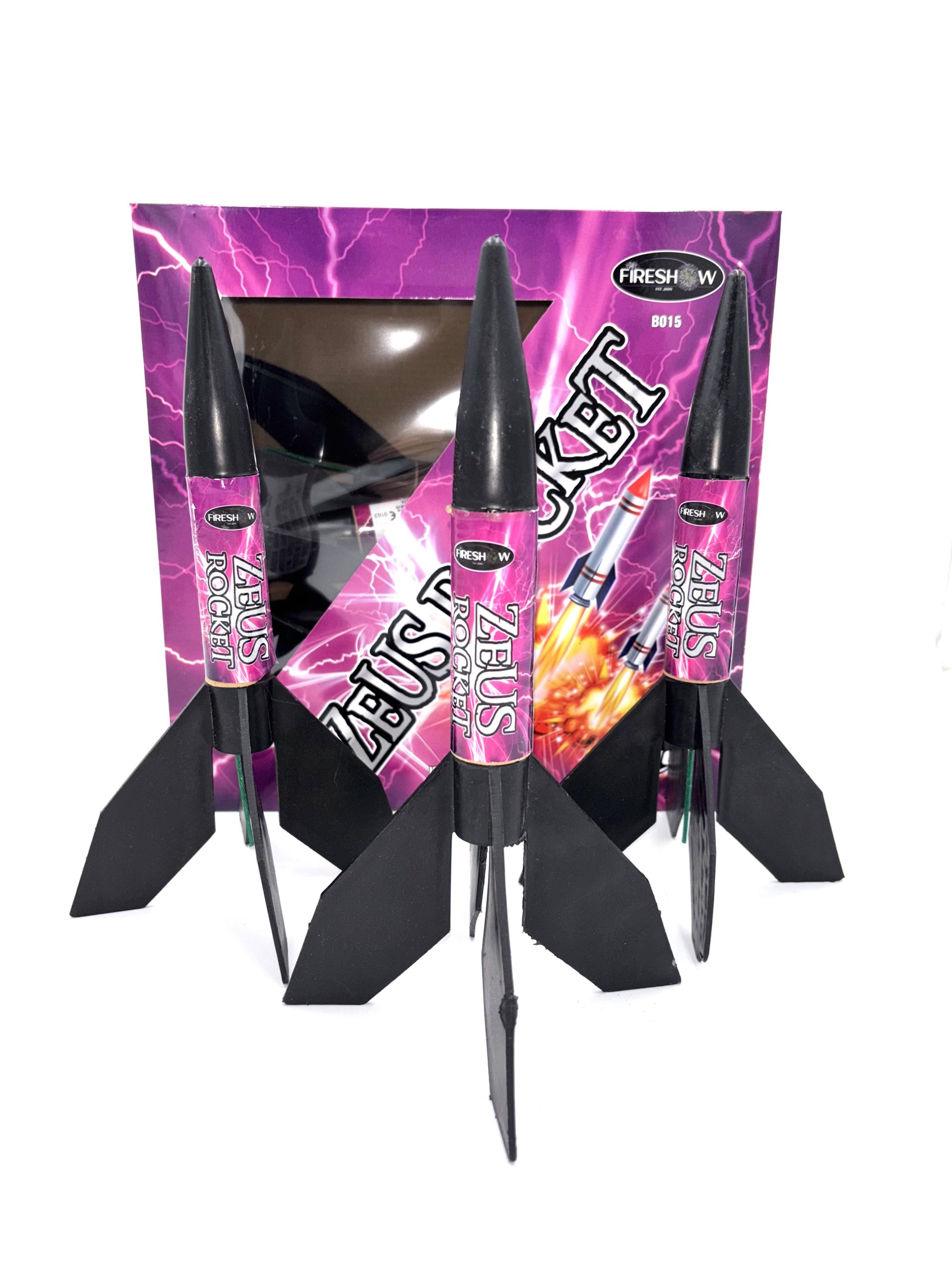 Zeus Rakete – 6er Set Raketen der Kategorie P1