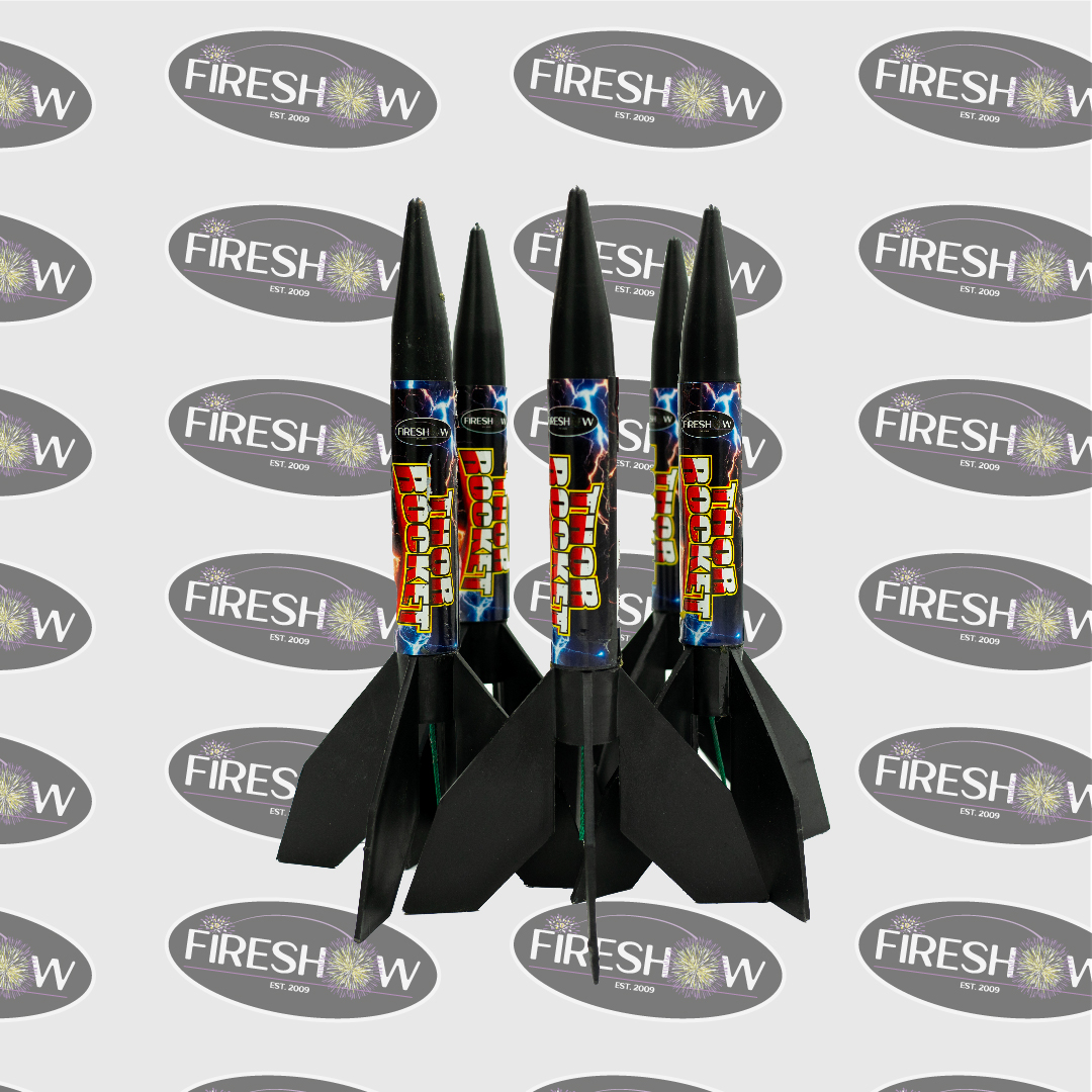 Thor Rocket 6er Raketenset, P1, Outdoor-Feuerwerk