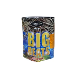 Big Beats tűzijáték telep 19 lövéssel, 25 mm kaliberrel, Fireshow márkától
