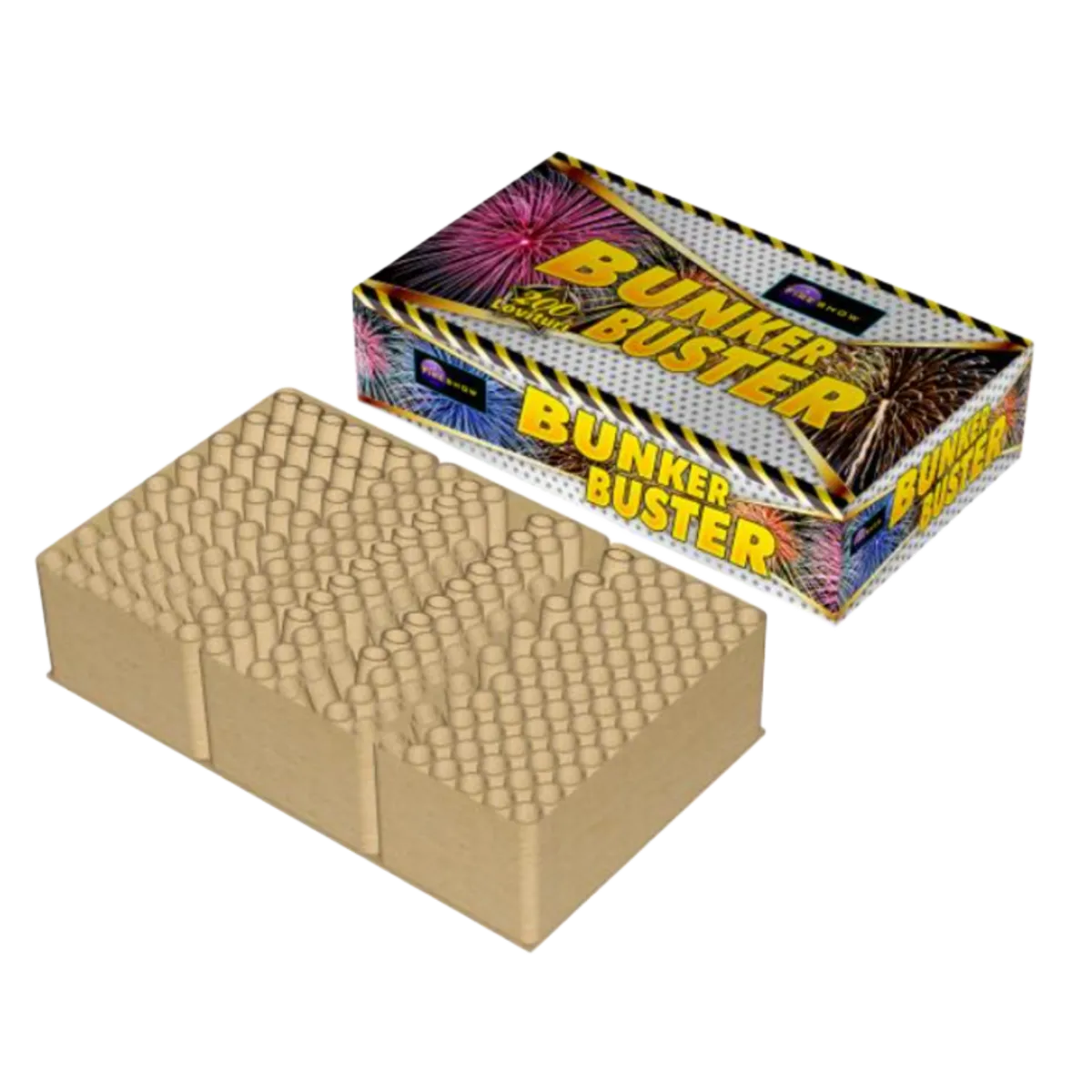 Bunker Buster tűzij&aacute;t&eacute;k telep 20 mm-es, 200 l&ouml;v&eacute;ses F2