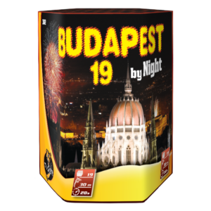 Budapest by Night tűzijáték telep – 19 lövés, F2 kategóriás