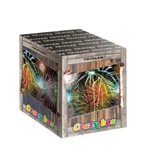 Crazy Box tűzijáték telep 30 mm-es, 25 lövéses F2