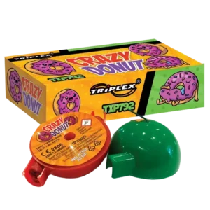 Crazy Donut felfelé repülő, színes forgó F2 kategóriában