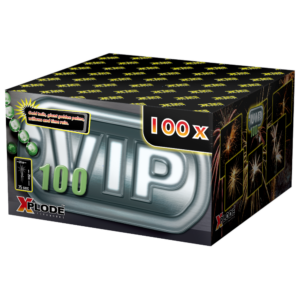 VIP 100 tűzijáték telep 25 mm 100 lövés Xplode F3
