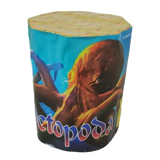 Octopoda tűzij&aacute;t&eacute;k telep 8 l&ouml;v&eacute;ssel, 48 mm kaliberrel