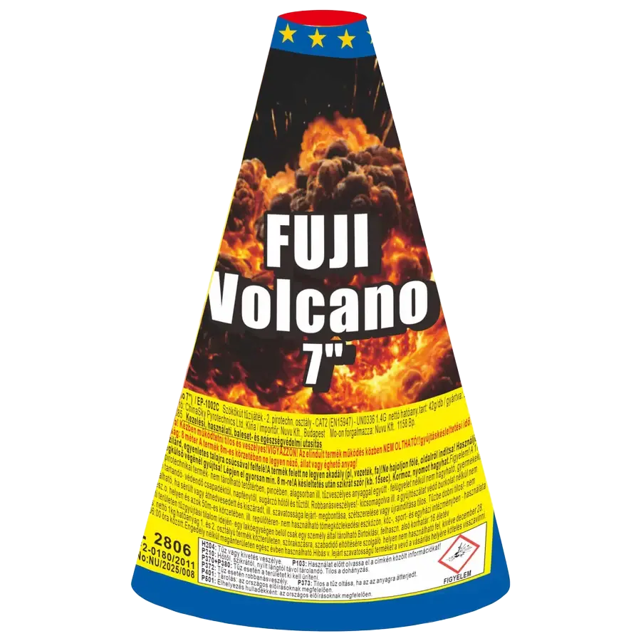 FUJI Vulk&aacute;n F2 kateg&oacute;ri&aacute;s halk vulk&aacute;n tűzij&aacute;t&eacute;k