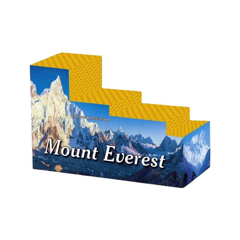 Mount Everest tűzij&aacute;t&eacute;k telep 79 l&ouml;v&eacute;ssel &eacute;s 20/25/30/50 mm-es kaliberekkel