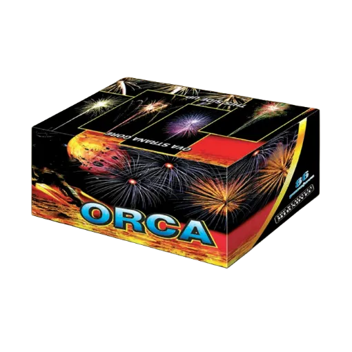 Orca tűzij&aacute;t&eacute;k telep 20 mm-es kaliberrel &eacute;s 86 l&ouml;v&eacute;ssel