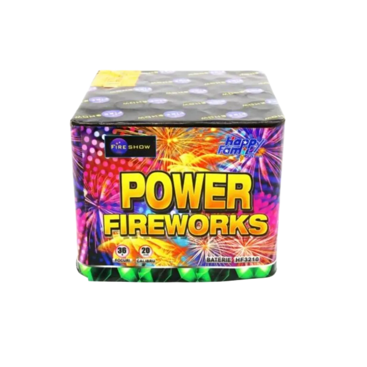 Power Fireworks tűzij&aacute;t&eacute;k telep 20 mm-es, 36 l&ouml;v&eacute;ses F2 Fireshow