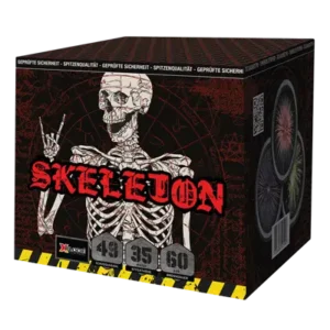 Skeleton tűzijáték telep 30 mm-es 49 lövéses F3 szilveszterre