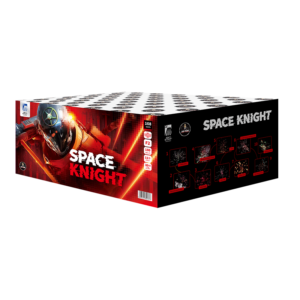 Vippiro SPACE KNIGHT tűzijáték telep 108 lövéssel, 30 mm kaliberrel, F2 kategóriában