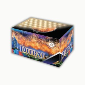 Dubai pyromould tűzijáték telep - 48 lövés, 30 mm