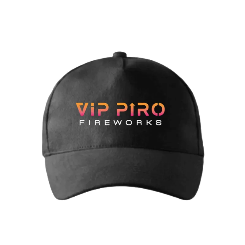 VIPPIRO baseball sapka fekete sz&iacute;nben, log&oacute;val